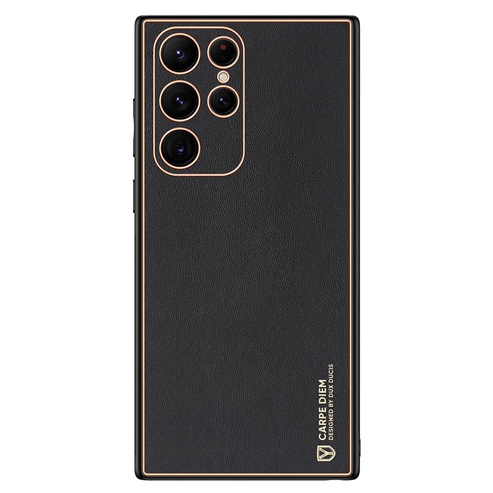 DUX DUCIS YOLO Series Case Luxury Protecting Back Cover Leather Pattern For Samsung Galaxy S23 Ultra - Image 12