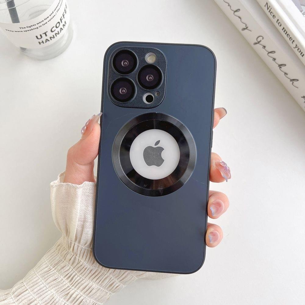 Luxury Fashion Frosted AG Silicon Frame Anti-drop With Lens Case Cover For iPhone Series - Image 14