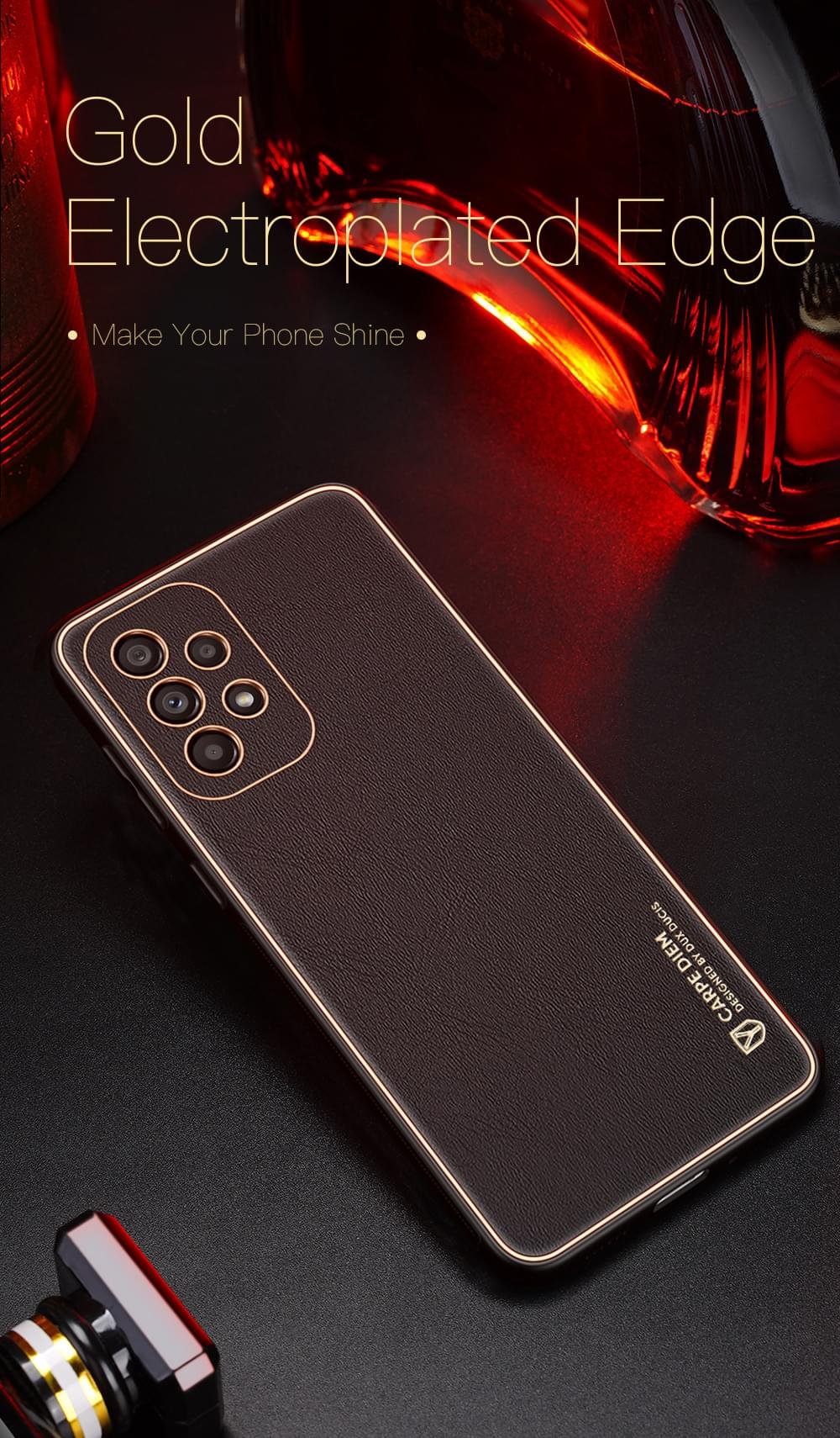 DUX DUCIS YOLO All-inclusive Electroplating Case Cover and 3D Glass Protector For Samsung Galaxy A23/A33/A52/A53/A73 - Image 14