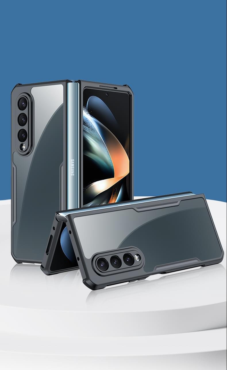 Xundd Shockproof Transparent Durable Foldable Case Cover For Samsung Galaxy Z Fold 3/ Z Fold 4