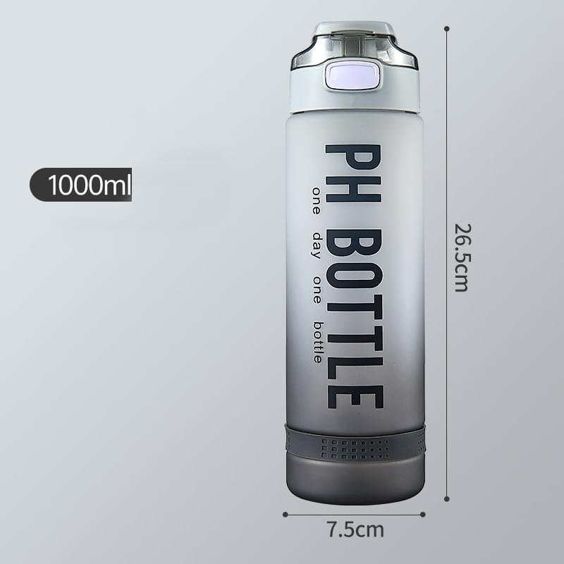 1000ml Sports Fitness Space Cup Gradient Color Portable Fitness Water Bottle - Image 10