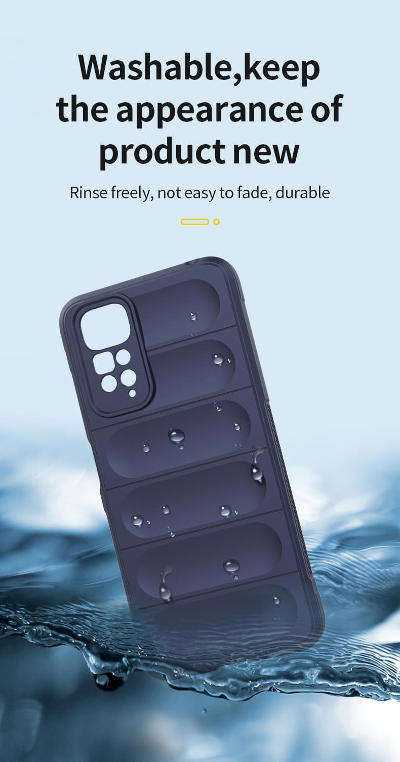 Luxury Liquid Silicone Coque Global Shockproof Case and 3D Glass Protector For Redmi Note 11/Note 11 Pro - Image 14