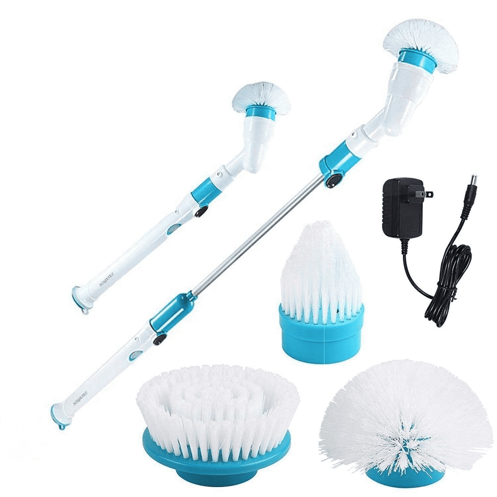 Electric Rechargeable Adjustable Cordless Spinning  Scrubber Brush - Image 11