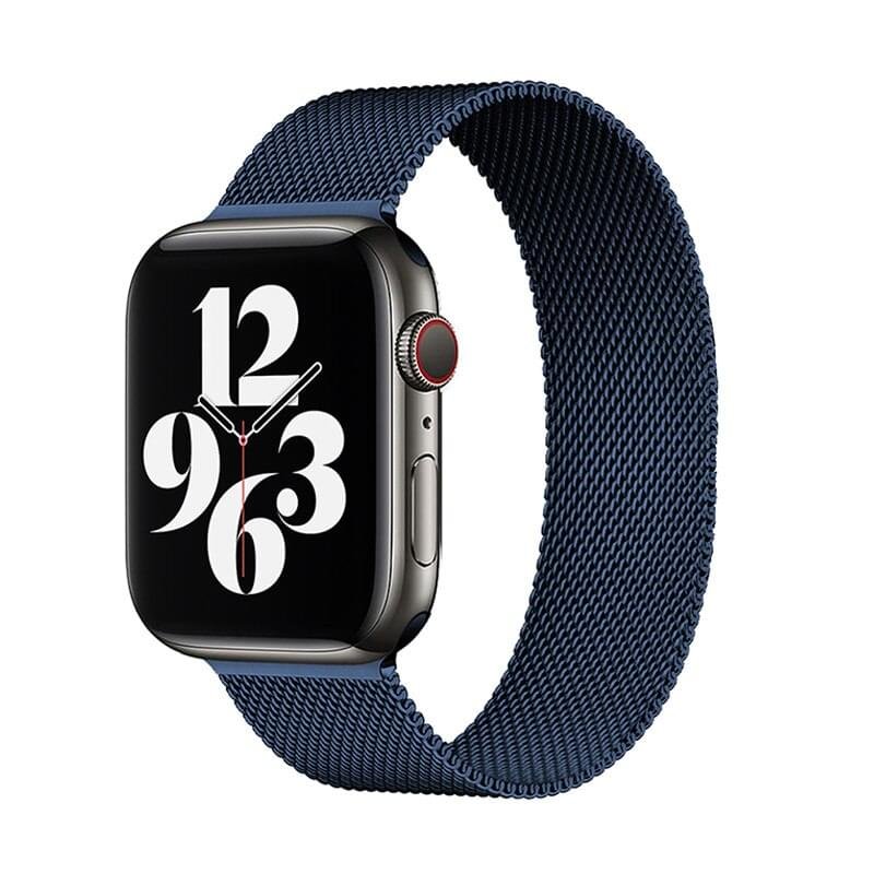 Milanese Magnetic Loop Strap bracelet Band For iWatch Series - Image 19