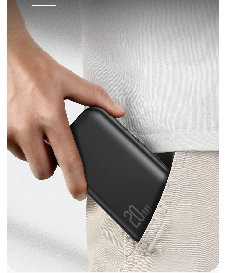Usams 3IN1 Fast Charging 10,0000Mah Power bank and Wall Charger - Image 10
