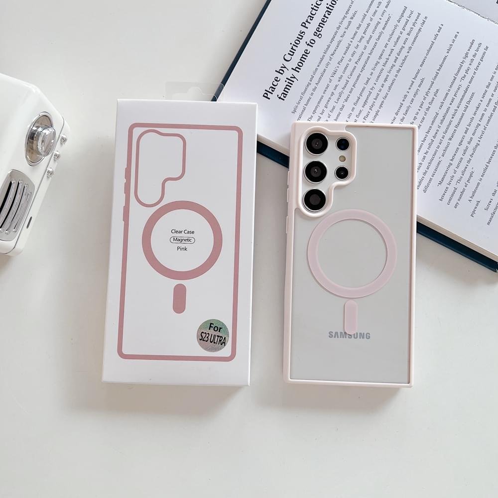 Luxury Premium Transparent Magsafe Wireless Charge Case Cover For Samsung Galaxy S23 Series - Image 19