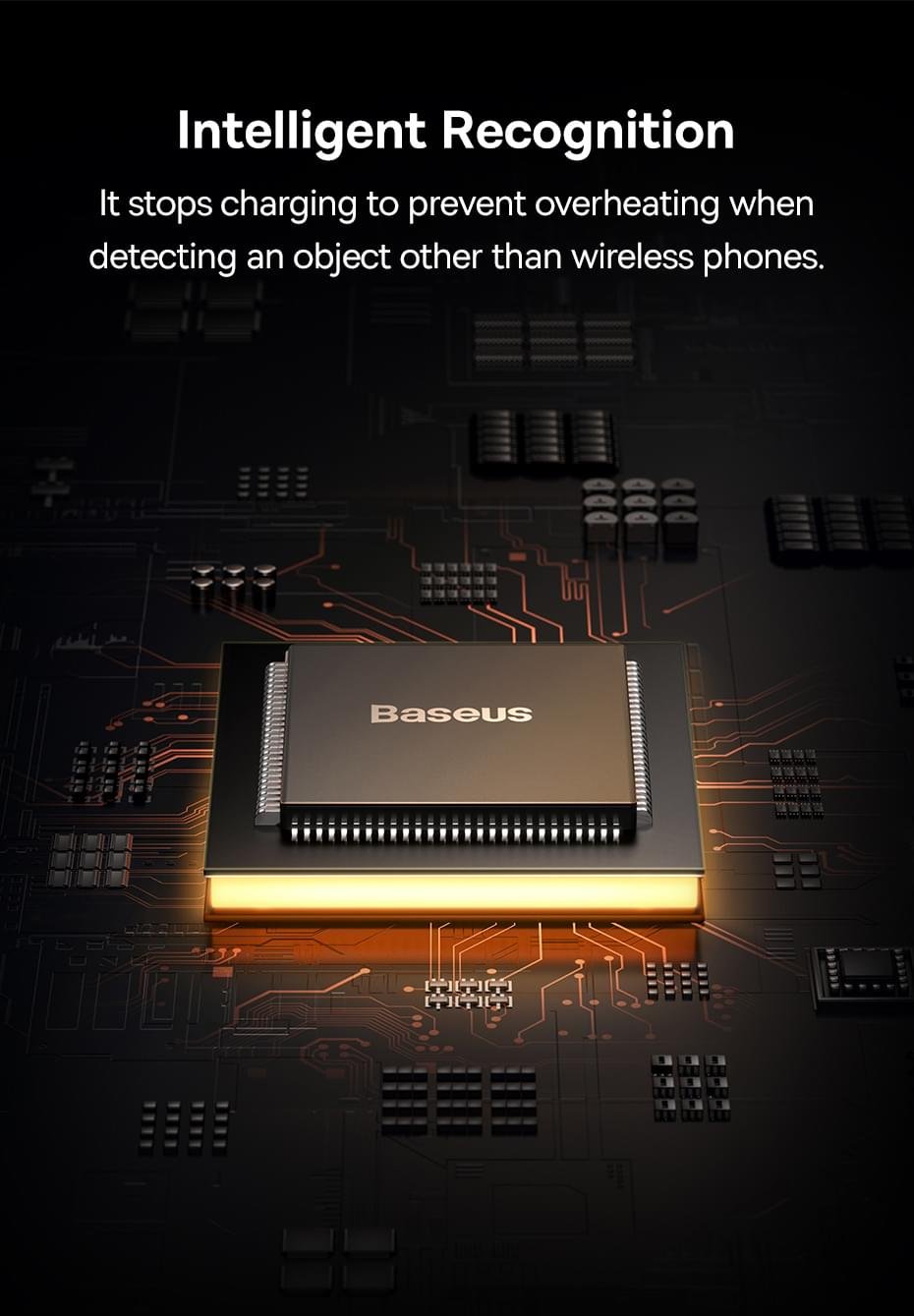 Baseus Car Mount Stand Wireless Charger 15W Car Phone Holder Auto Alignment Navigation Bracket - Image 7