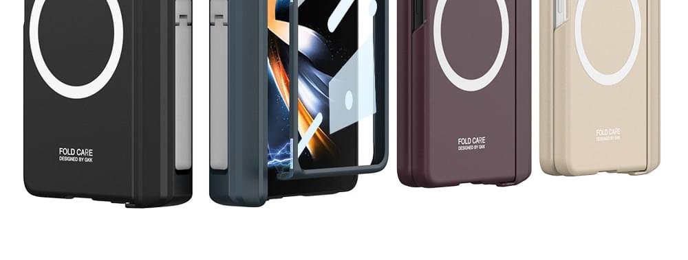 Magsafe Wireless Charging Magnetic Hinge Pen Holder Stand Case Cover For Fold 3 /Fold 4 - Image 9