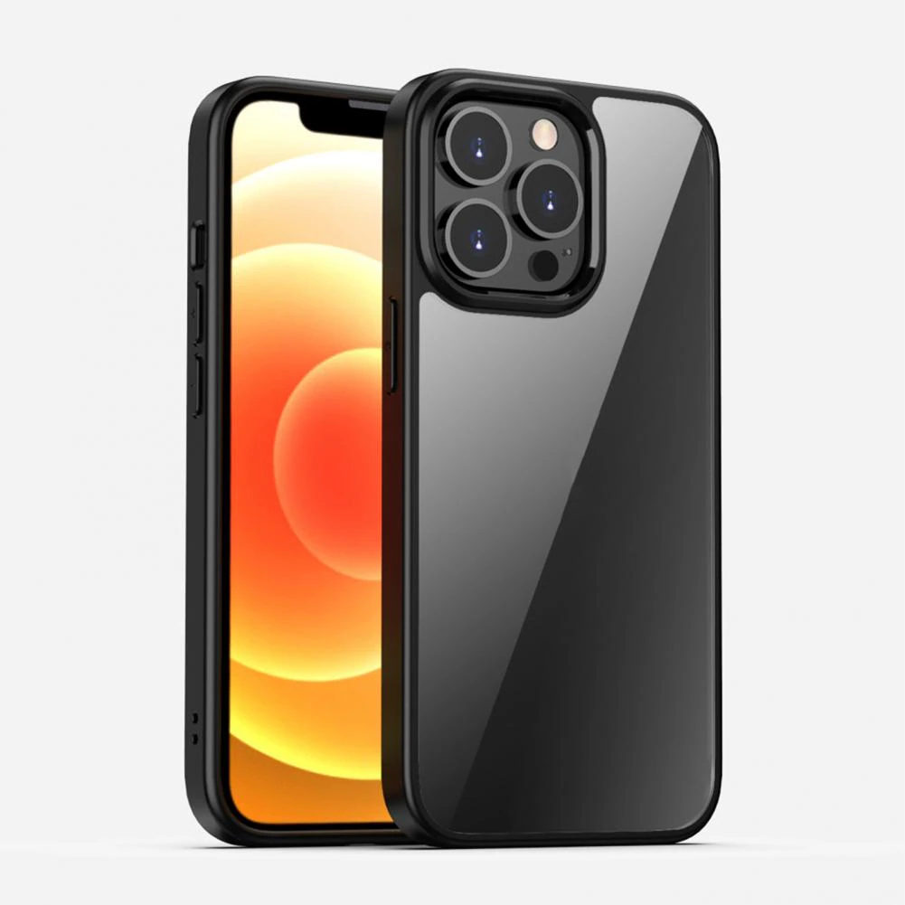 Luxury Premium Anti-scratch PC Back Phone Case Cover and 3D Glass Protector for IPhone Series - Image 15