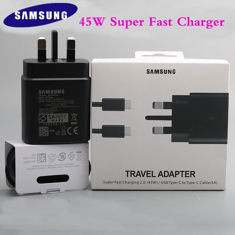 Original Samsung 45W USB Type C To C Super Fast Charger Adapter - Image 12