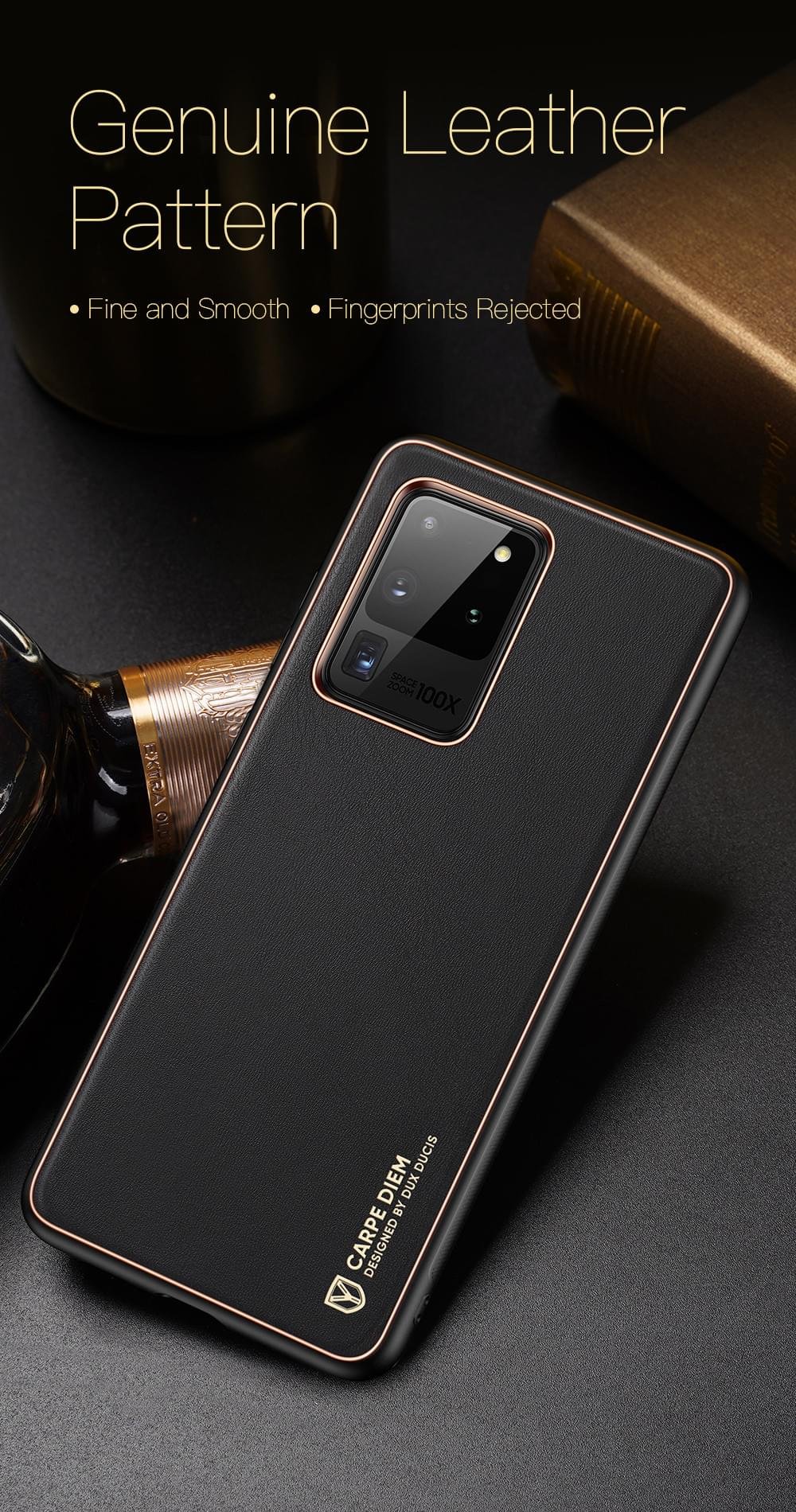 Dux Ducis Yolo Leather Electroplated Case for Samsung S20+/S20 Ultra - Image 8