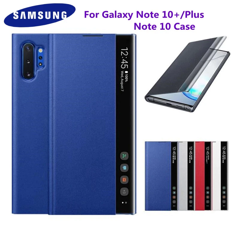 Official Samsung Clear View Smart Case Cover With a Sensor for Samsung Note 10 Plus - Image 10