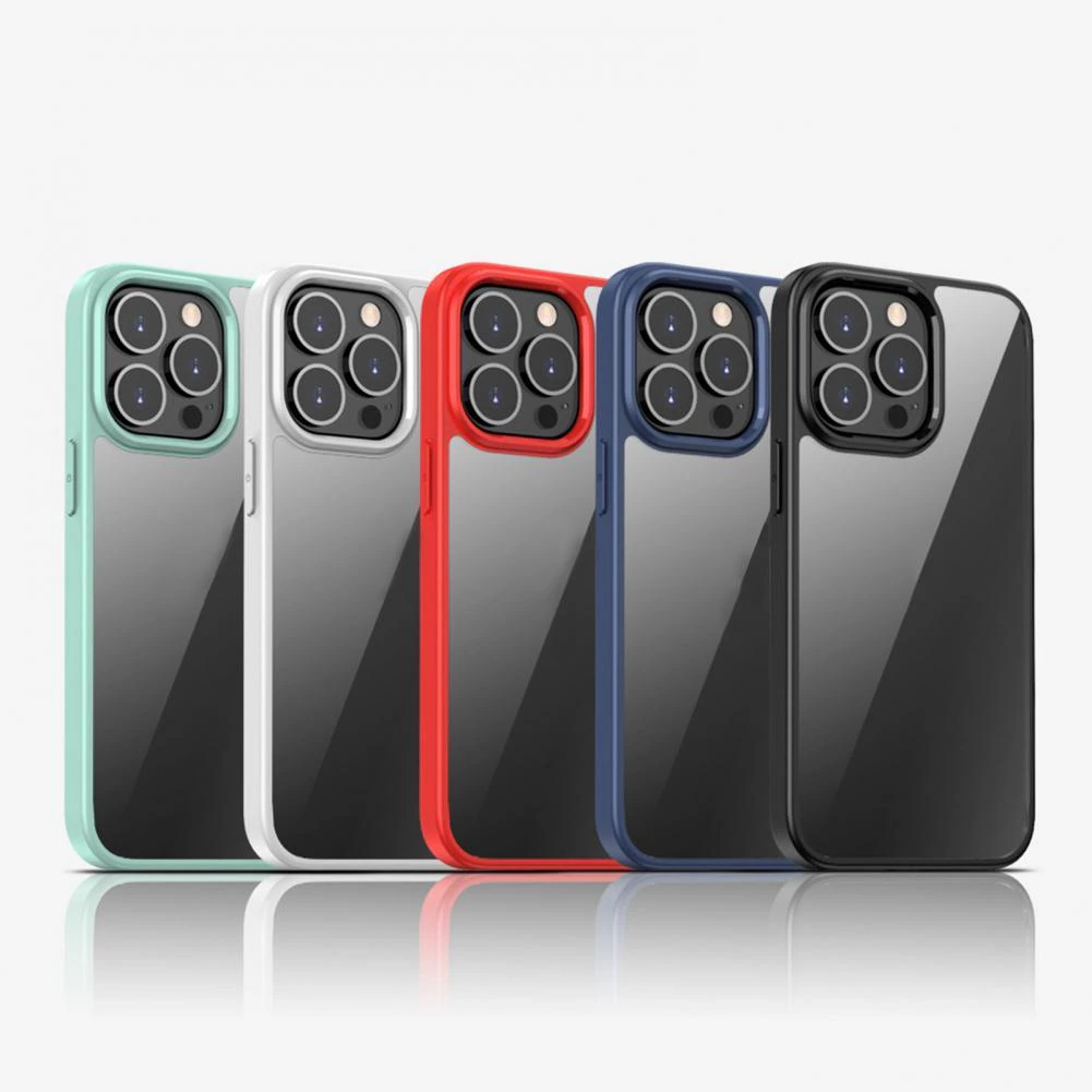 Luxury Premium Anti-scratch PC Back Phone Case Cover and 3D Glass Protector for IPhone Series