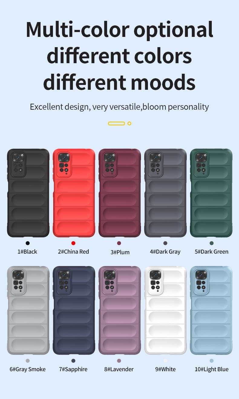 Luxury Liquid Silicone Coque Global Shockproof Case and 3D Glass Protector For Redmi Note 11/Note 11 Pro