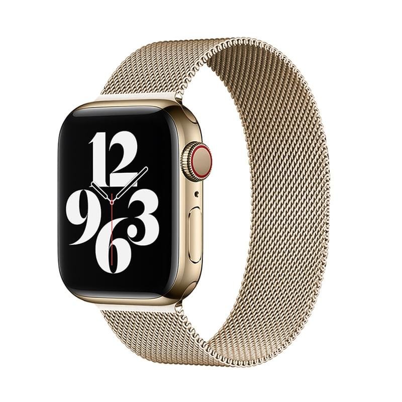 Milanese Magnetic Loop Strap bracelet Band For iWatch Series - Image 21