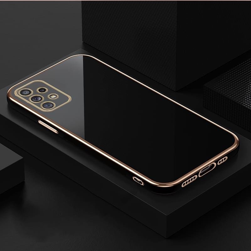 Luxury Premium Electroplated Gold Plated Case Cover and 3D Glass Protector For Samsung Galaxy A53/A73 - Image 24