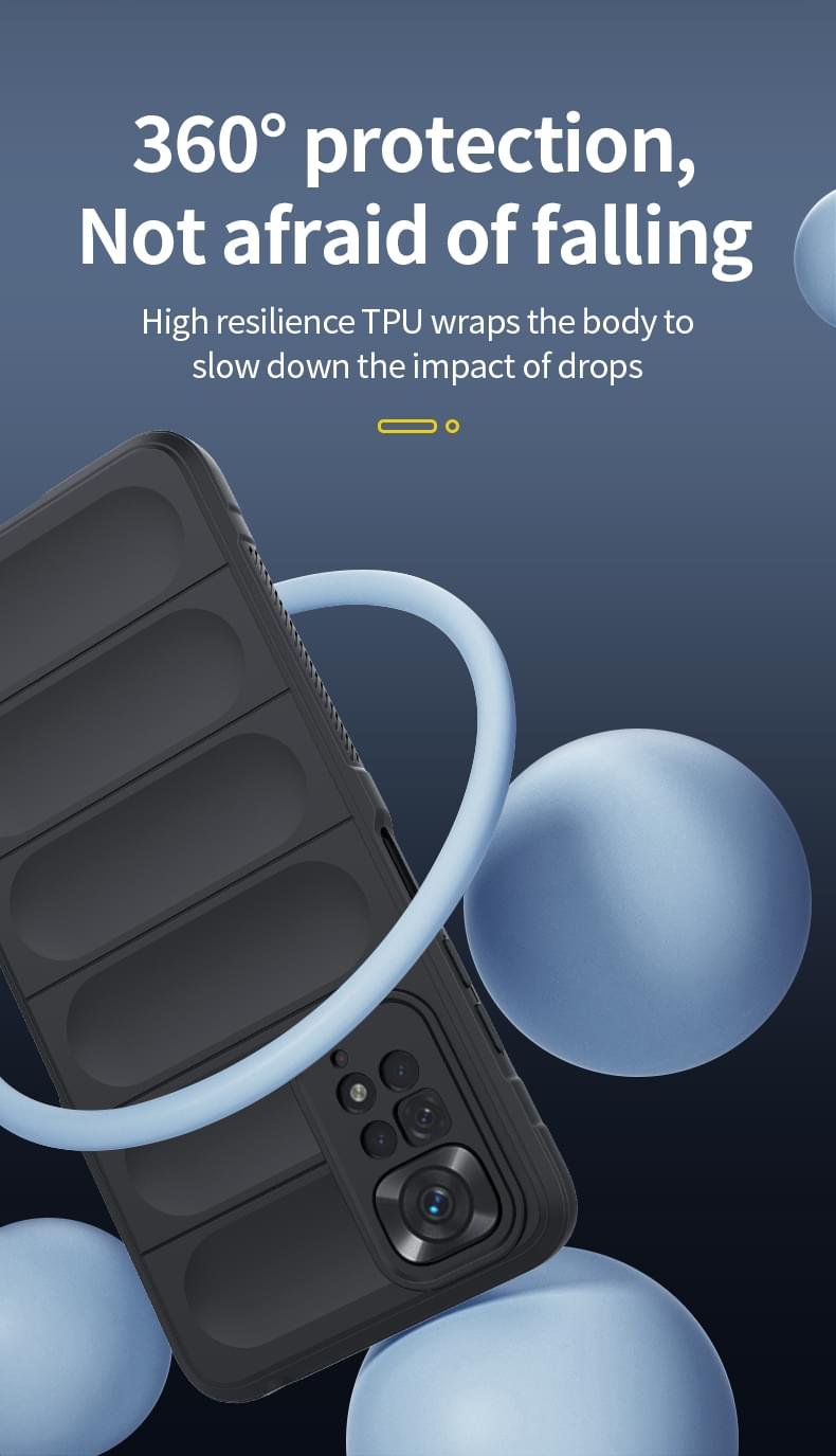 Luxury Liquid Silicone Coque Global Shockproof Case and 3D Glass Protector For Redmi Note 11/Note 11 Pro - Image 8