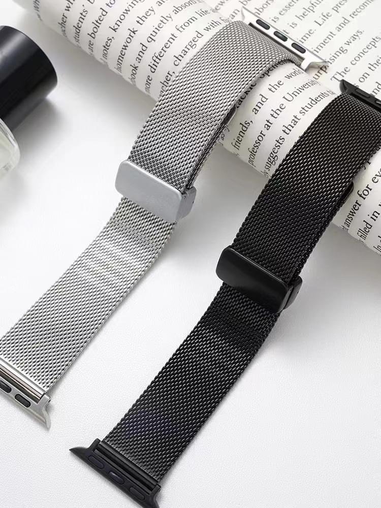 Milanese Magnetic Loop Strap bracelet Band For iWatch Series - Image 22