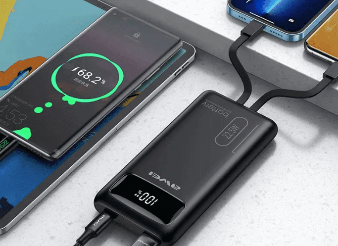 Awei P169K Fast Charging 20,000Mah Power bank - Image 3