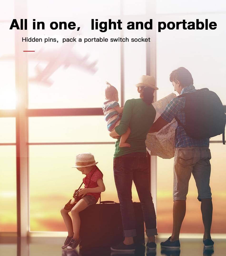 MOXOM 4 in1 with USB Charger Universal Adaptor Multi-Nation Travel Adapter - Image 25