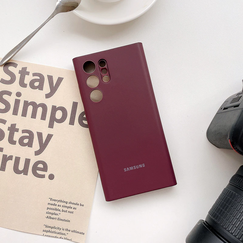 Original Samsung Galaxy Clear View Flip Case Cover with a Sensor For Galaxy S22 Ultra - Image 6