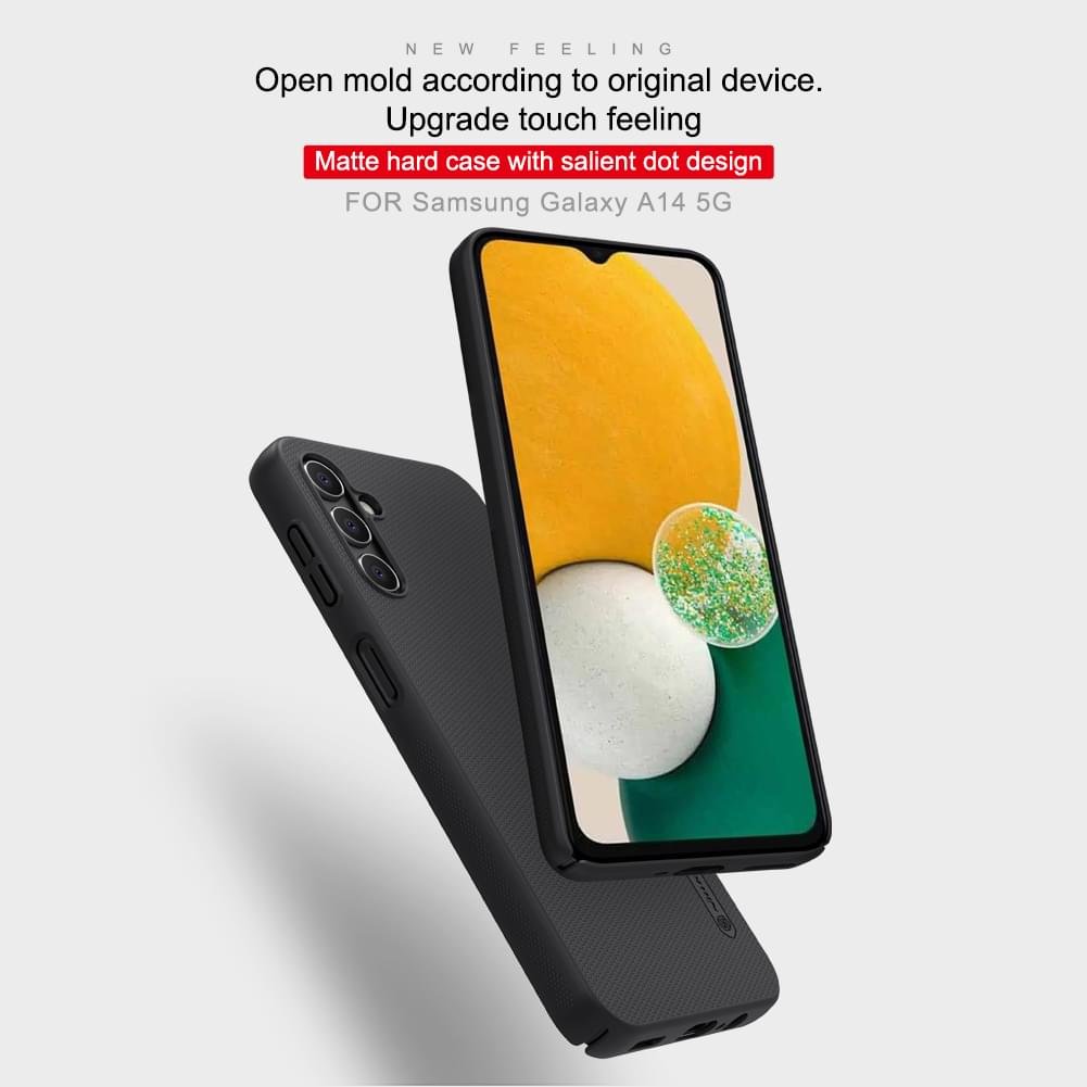 Nillkin Super Frosted Shield Matte cover case for Samsung Galaxy A14 - Image 4