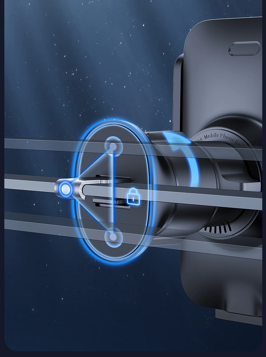 Baseus Car Mount Stand Wireless Charger 15W Car Phone Holder Auto Alignment Navigation Bracket - Image 22