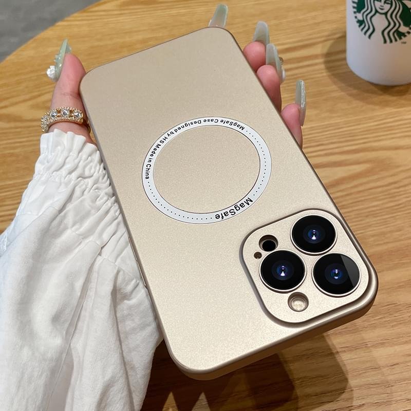 Luxury Premium Ultra Thin Matte Hard PC For Magsafe Magnetic Wireless Charging Case Cover For iPhone Series - Image 3