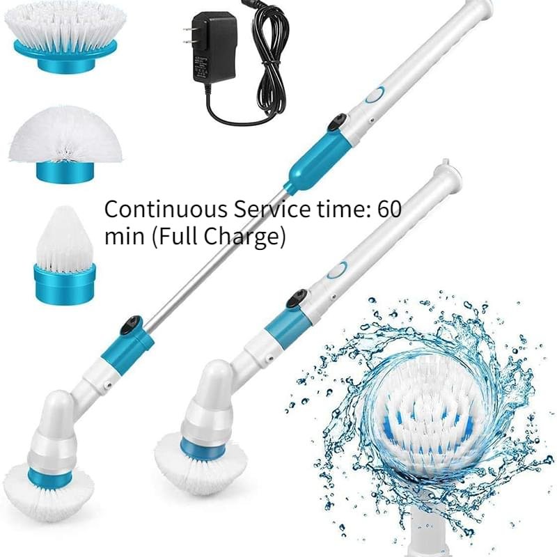 Electric Rechargeable Adjustable Cordless Spinning  Scrubber Brush - Image 23