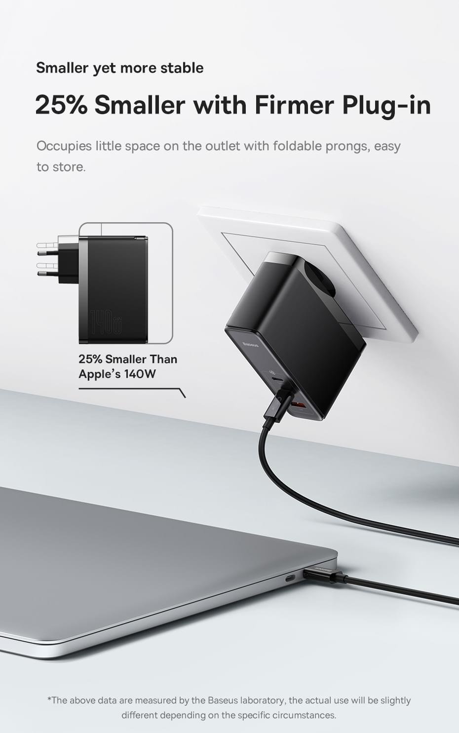 Baseus 140W GaN Charger USB Type C PD3.1 Fast Charge - Image 18