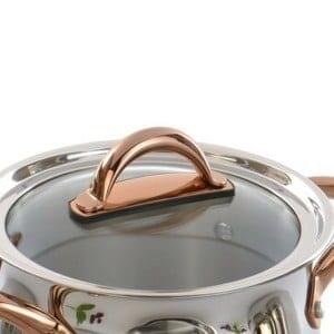 12 PCS Kitchenware Set Stainless Steel  Cooking Pots And Pans Pot Set With Glass Lid - Image 18