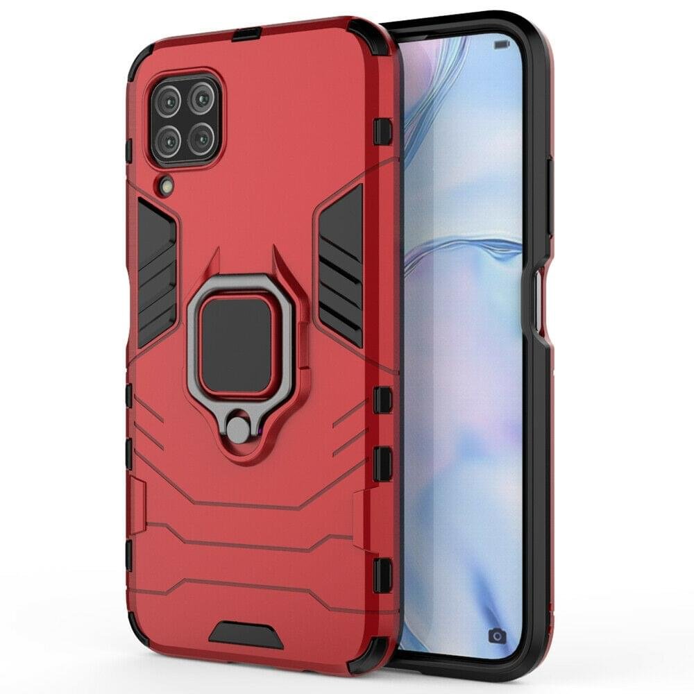 Huawei Nova 7i Armor Ring Case +3D Tempered Glass Protector - Image 10