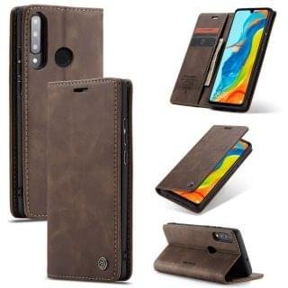 Huawei P20 Lite CaseMe Leather cover + 3D Glass Protector - Image 4