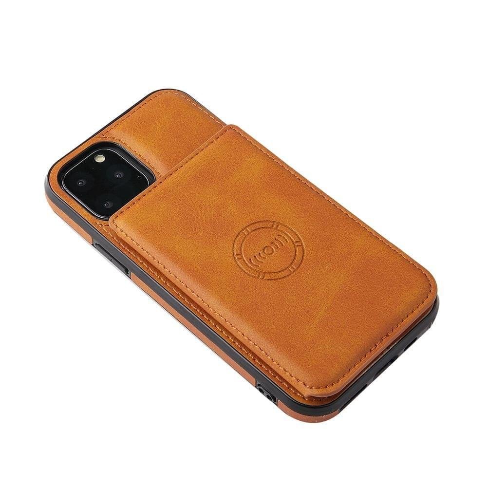 iPhone 12 Series Luxury Leather Wallet Back Cover Case - Image 21