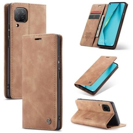 Huawei Nova 7i CaseMe Leather Flip Cover - Image 4