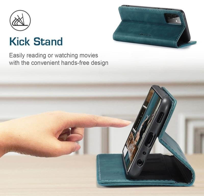 Samsung A72 CaseMe Leather Flip Cover - Image 22