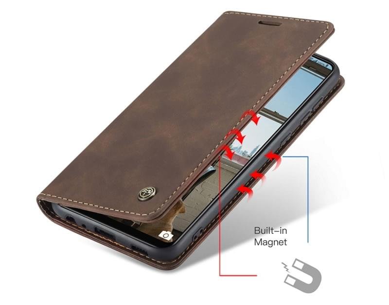 Samsung A72 CaseMe Leather Flip Cover - Image 19