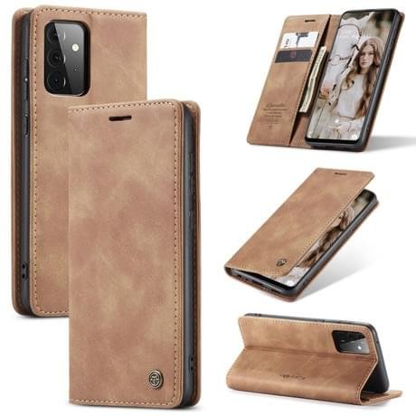 Samsung A72 CaseMe Leather Flip Cover