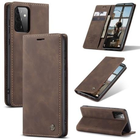 Samsung A72 CaseMe Leather Flip Cover - Image 2