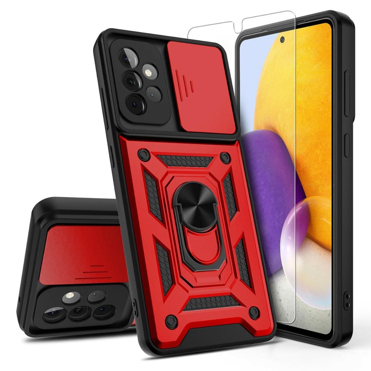 Samsung Galaxy A32 Push-Window Armor Case - Image 9