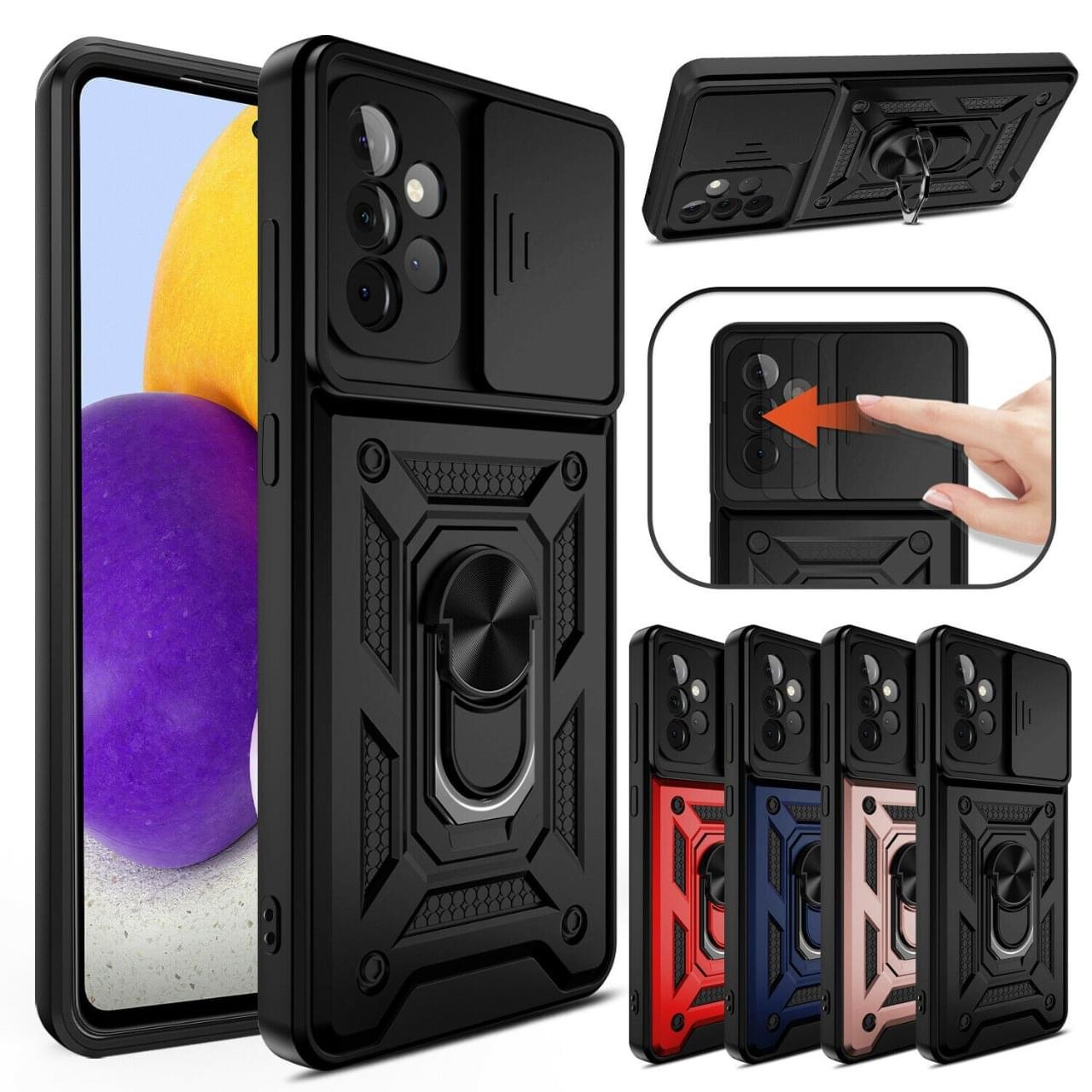 Samsung Galaxy A32 Push-Window Armor Case - Image 12