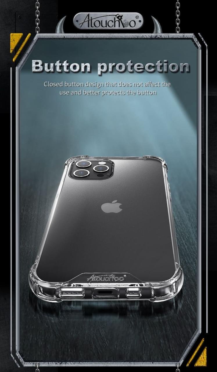 iPhone 11 Shockproof Antiburst CLEAR Case Cover with tempered glass - Image 16