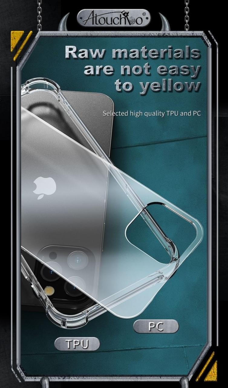 iPhone 11 Shockproof Antiburst CLEAR Case Cover with tempered glass - Image 14