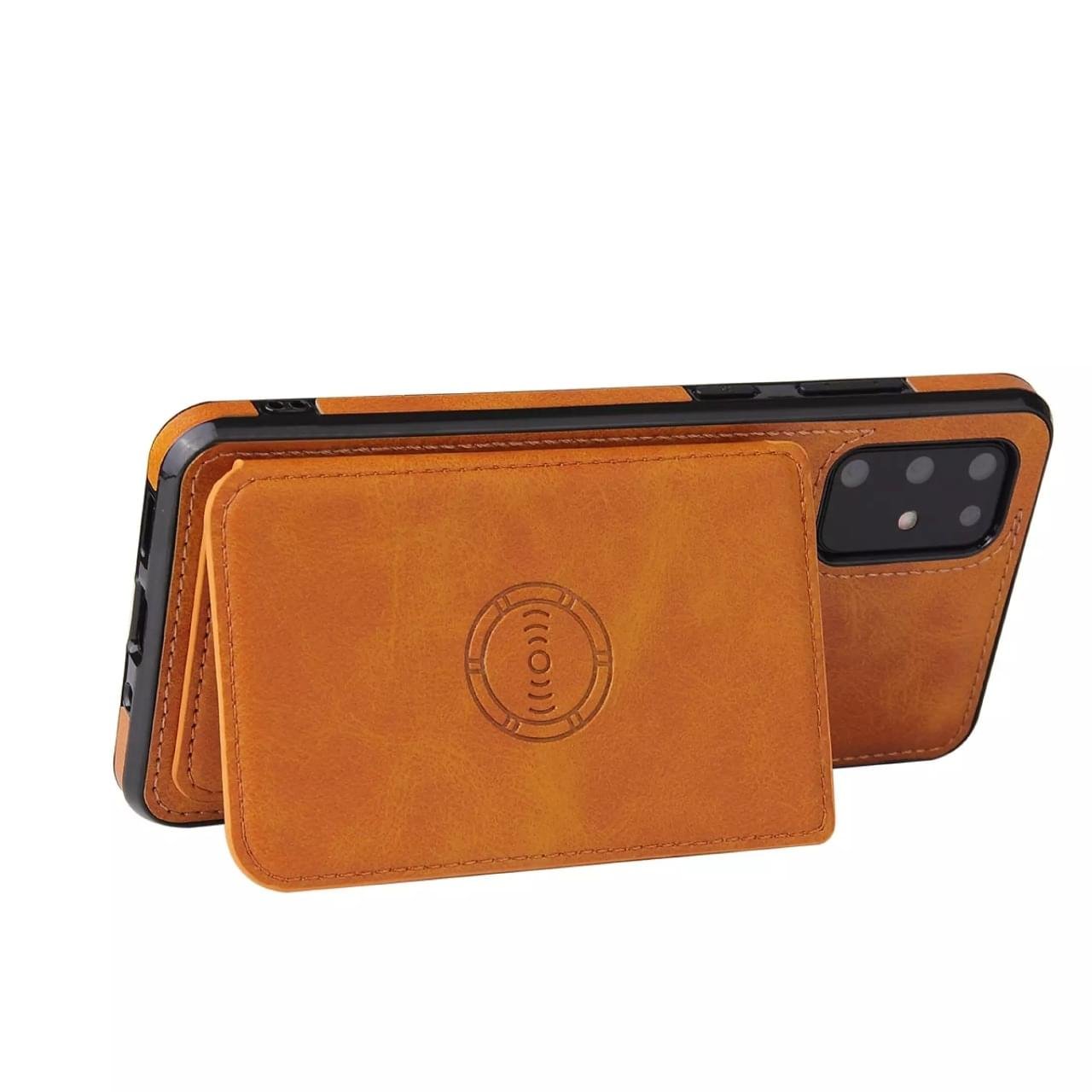 Samsung S21 Ultra Luxury Leather Wallet Back Cover Case - Image 8