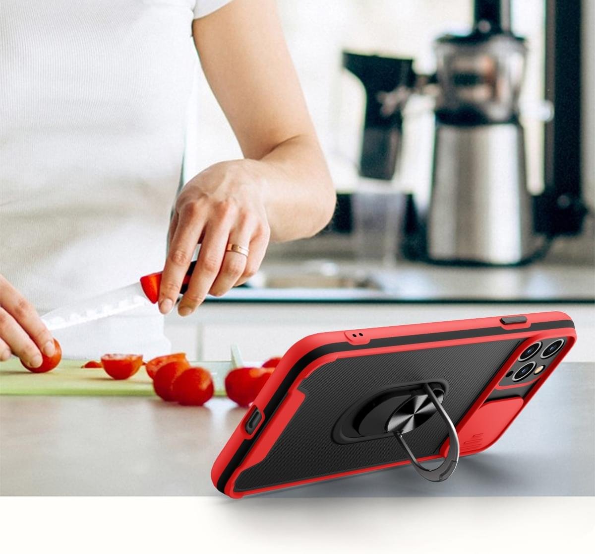 iPhone 12 Series Push-Window Armor Case - Image 9