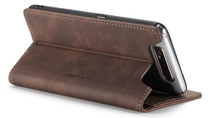 Samsung A80 CaseMe Leather Flip Cover - Image 7