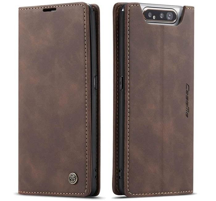 Samsung A80 CaseMe Leather Flip Cover - Image 3