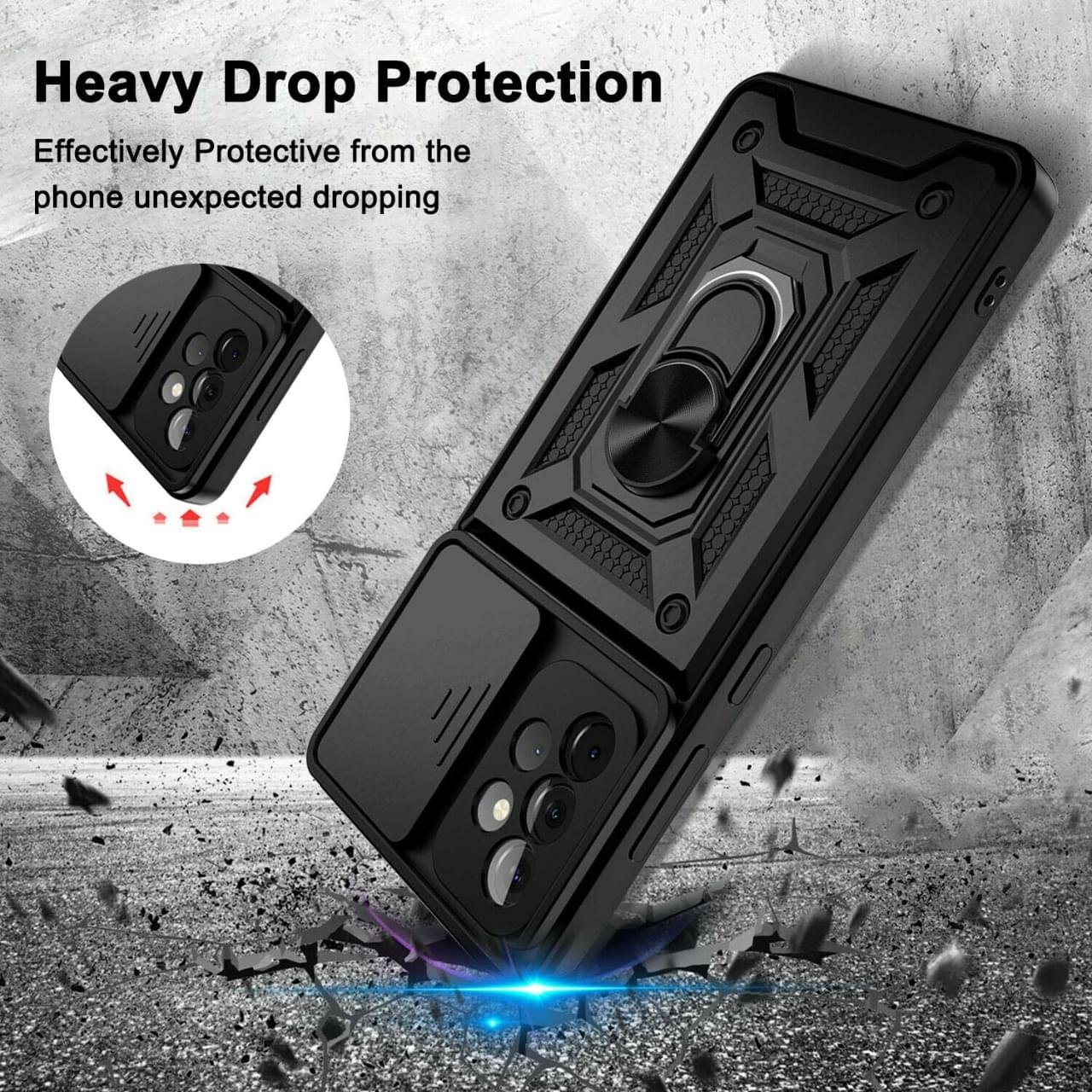 Samsung Galaxy A32 Push-Window Armor Case - Image 7