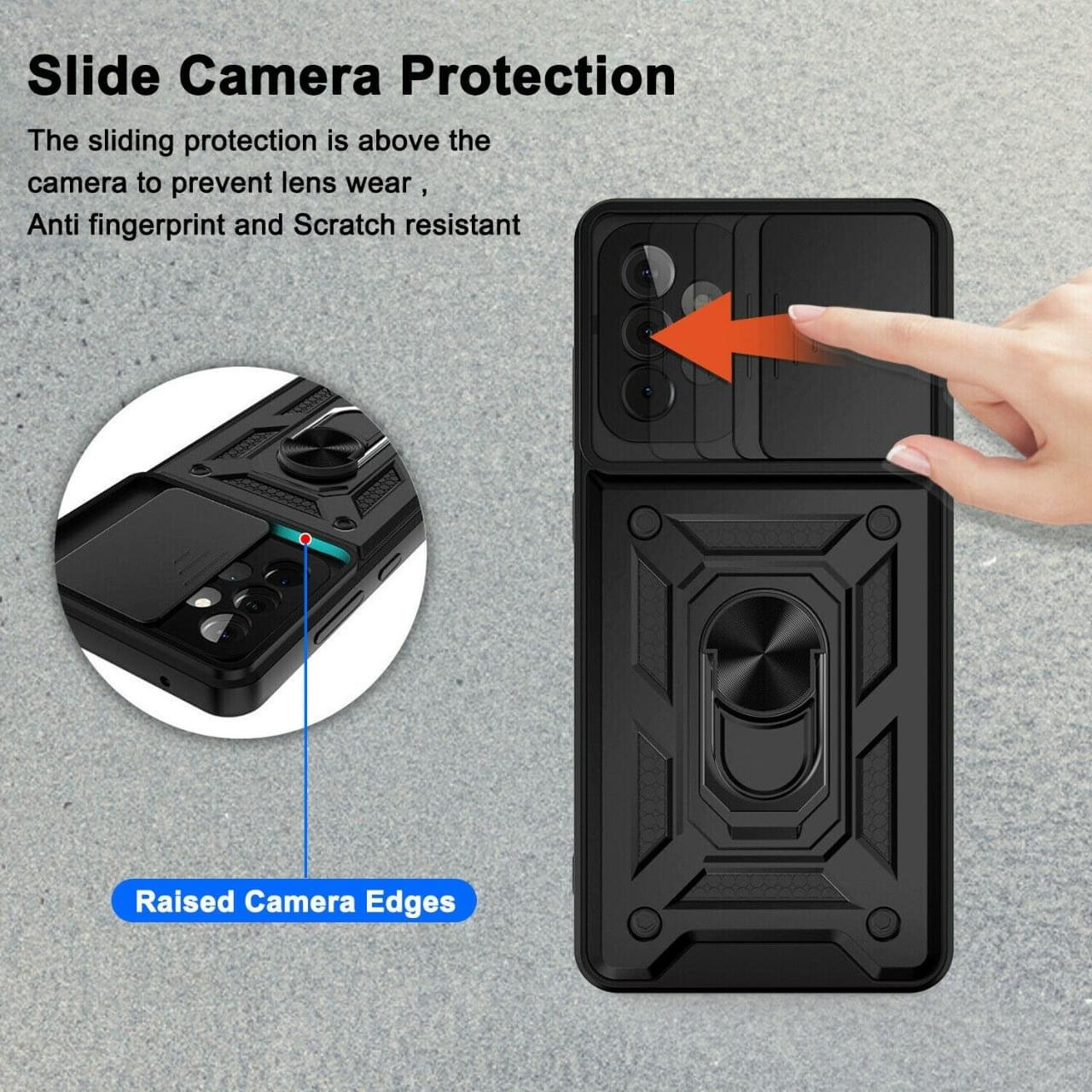 Samsung Galaxy A32 Push-Window Armor Case - Image 8
