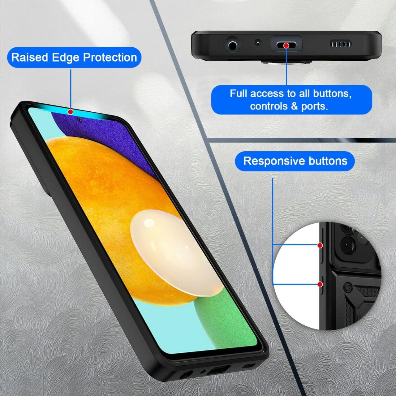 Samsung Galaxy A32 Push-Window Armor Case - Image 17